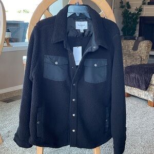 Goodfellow & Co Men's Black Fleece Jacket